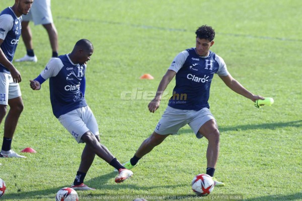 Risas, buen ánimo y concentrados: Honduras se completó para enfrentar a Costa Rica con Najar como figura