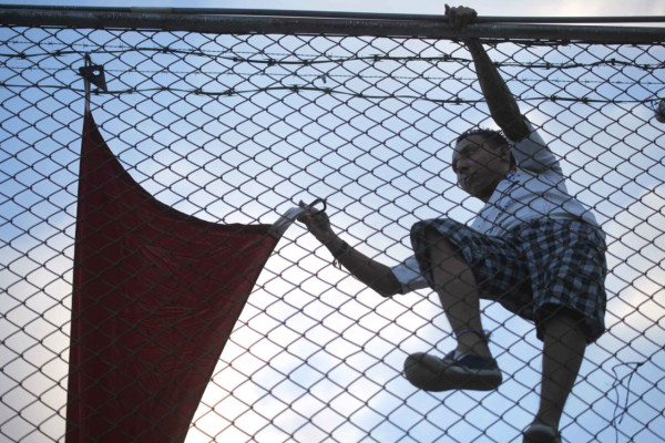 Ambiente en el estadio Morazán
