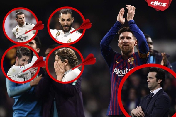 Uno a uno: Los señalados del Real Madrid tras perder los clásicos ante el Barcelona