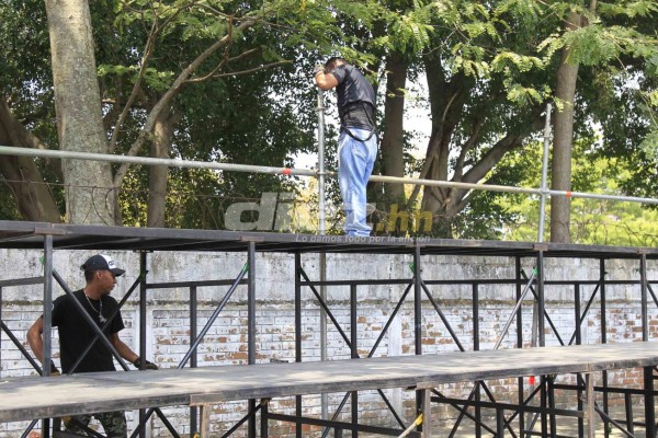 En fotos: El Yankel se viste de gala y así recibirá su primera Gran Final de Honduras