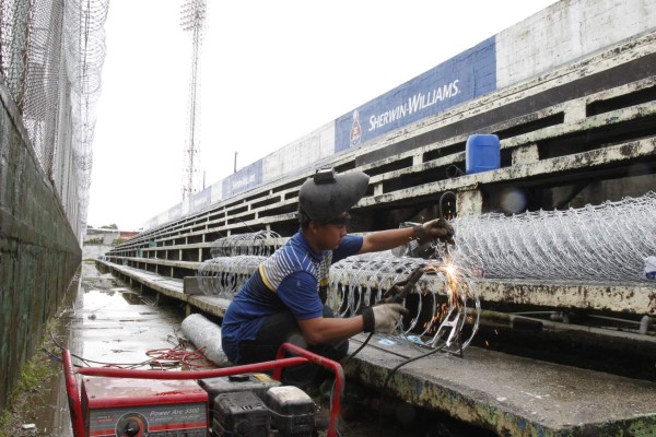 Estadio Excélsior se engalana para vivir su primera final del fútbol de Honduras