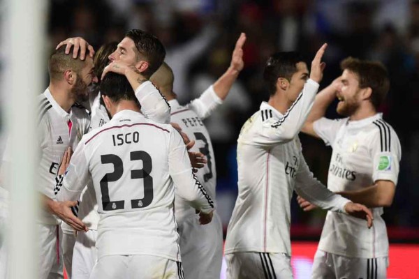 Real Madrid aplastó a Cruz Azul 4-0