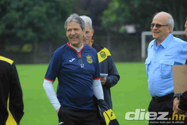 EN FOTOS: Así fue el primer entreno de Carlos Restrepo al mando del Real España