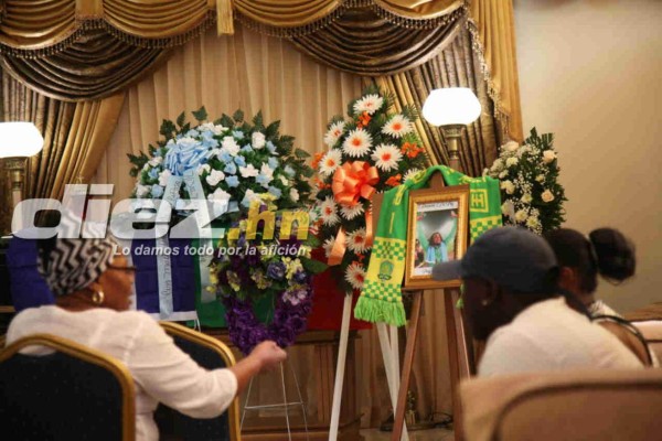 EN FOTOS: Así ha sido el velatorio de Walter 'Pery' Martínez en La Ceiba