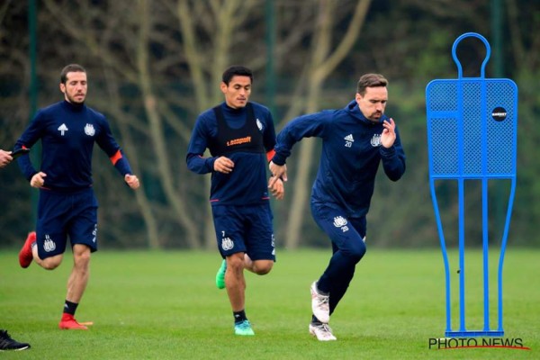 Andy Najar volverá a las canchas el miércoles con el Anderlecht en Bélgica