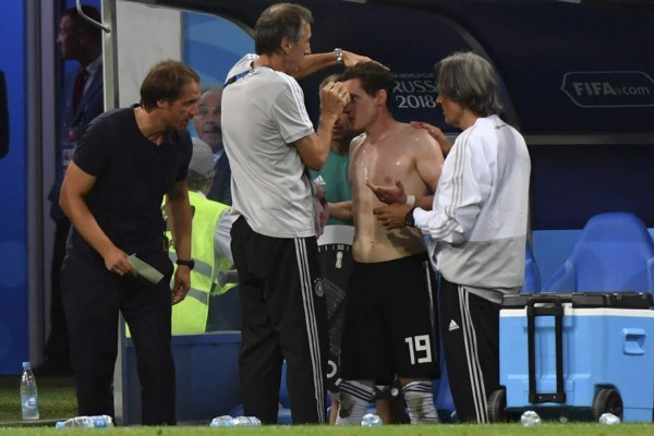 NO SE VIO POR TV: Sangre, júbilo, belleza y tristeza en el Alemania-Suecia