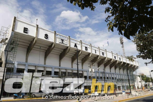 Una belleza: Así son las nuevas mejoras que realizan al estadio Morazán