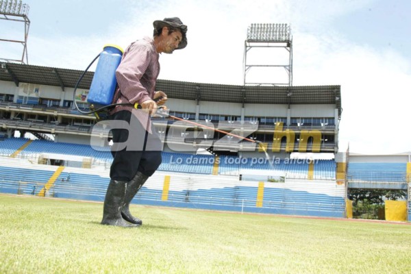 ¡BELLEZA! Así pulen el estadio Olímpico para el partido contra Estados Unidos