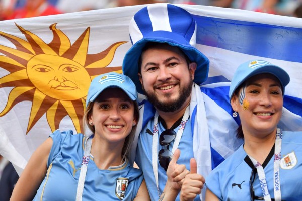 La belleza rusa se apodera del Mundial 2018 en el juego ante Uruguay