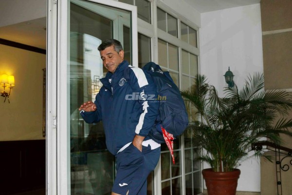 En fotos: La seguridad extrema para Motagua en San Pedro Sula