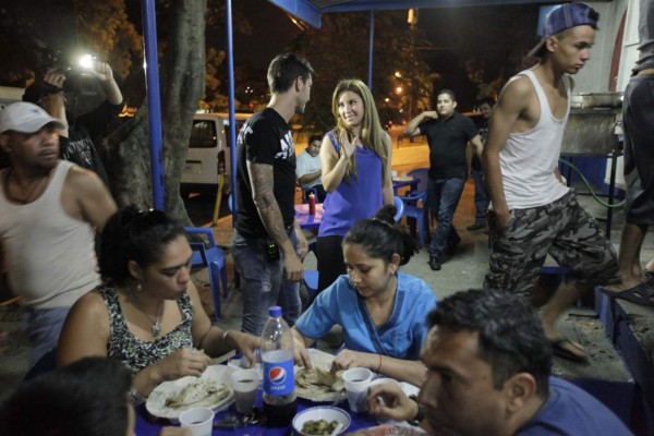 FOTOS: Luciano Ursino y su primera baleada en Honduras