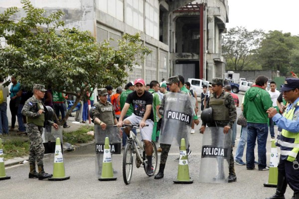 La Policía Nacional tendrá blindado el clásico Marathón-Real España