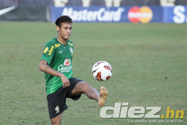 Entreno en Miami de la Selección de Brasil