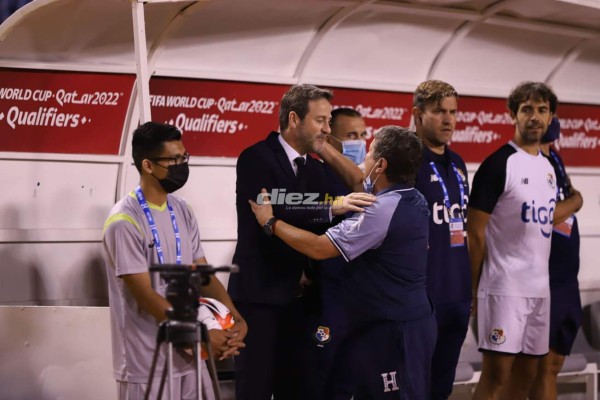 Las impactantes y desgarradoras fotos de los futbolistas de Honduras en el Olímpico y el júbilo de los panameños