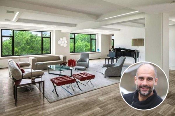 El lujoso apartamento en el que vive Pep Guardiola en Manchester