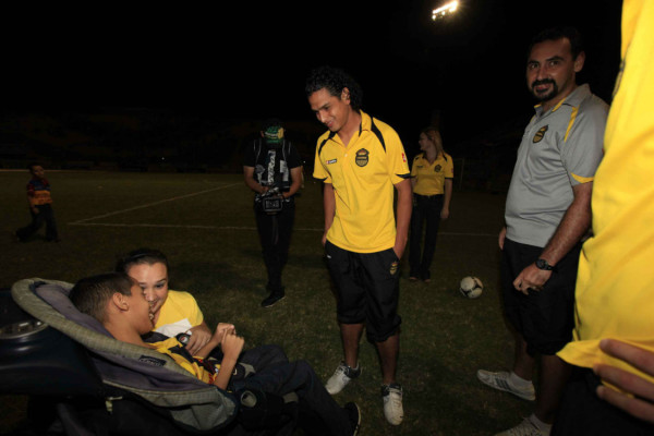 El día más feliz de Bryan Rosales.