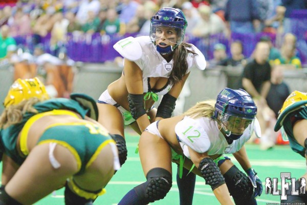 GALERÍA: Fútbol americano en lencería, la belleza que revoluciona el deporte