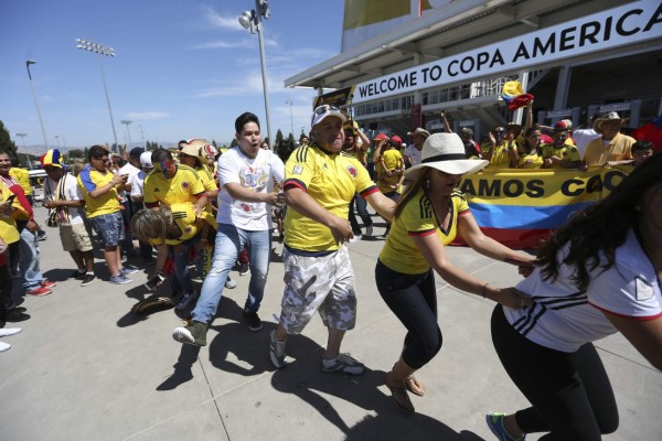 ¡Espectacular ambiente! previo al arranque de la Copa América Centenario
