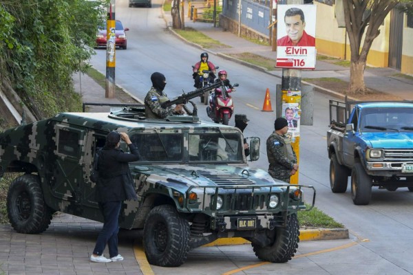 Honduras se encuentra militarizada para desarrollar el proceso electoral