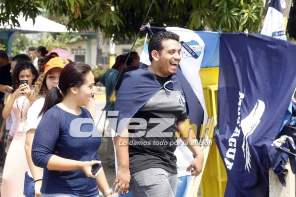 El ambientazo de la final Honduras Progreso-Motagua