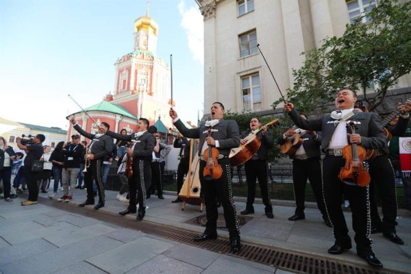 ¡Qué fiesta! El increíble ambiente en Rusia a horas del inicio del Mundial
