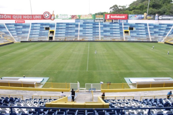 ¡Belleza! El Cuscatlán, escenario del partido Alianza-Platense por la Concacaf