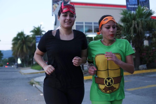 El HallowRun en San Pedro Sula estuvo de miedo