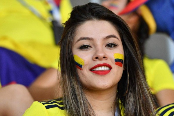 FOTOS: Las bellas chicas colombianas enamoran en el Mundial de Rusia