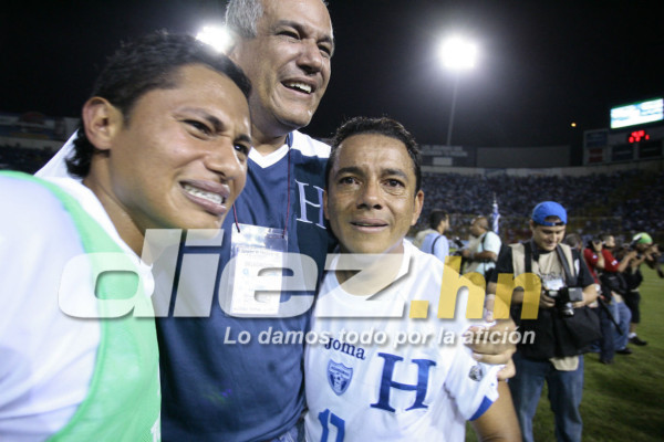 Imágenes de la celebración a Sudáfrica en El Salvador.