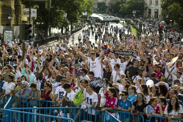 ¡Qué fiesta! Así fue la celebración del Real Madrid por su duodécima Champions League