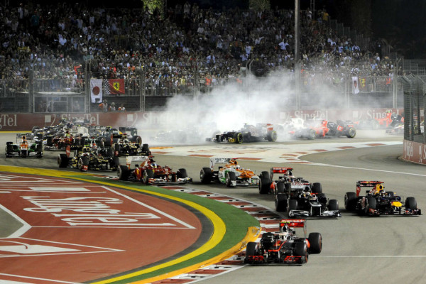 Vettel gana el Gran Premio de Fórmula Uno en Singapur