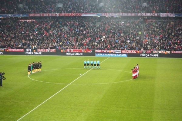 Las imágenes que la TV no muestra en la Champions League&nbsp;&nbsp;