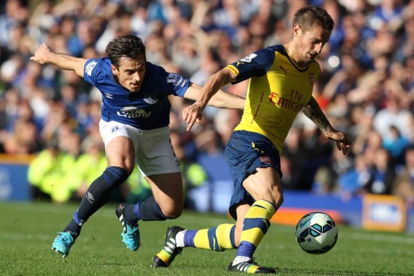 El Arsenal evitó la derrota sobre el cierre ante el Everton