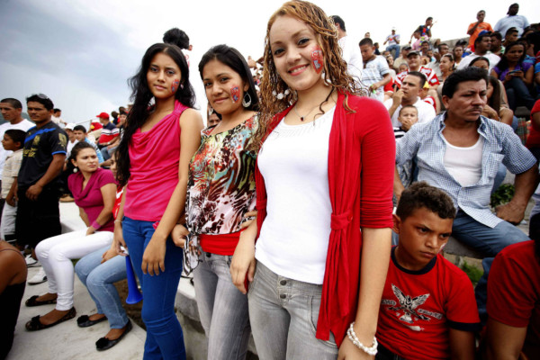 La belleza del futbol Hondureño.