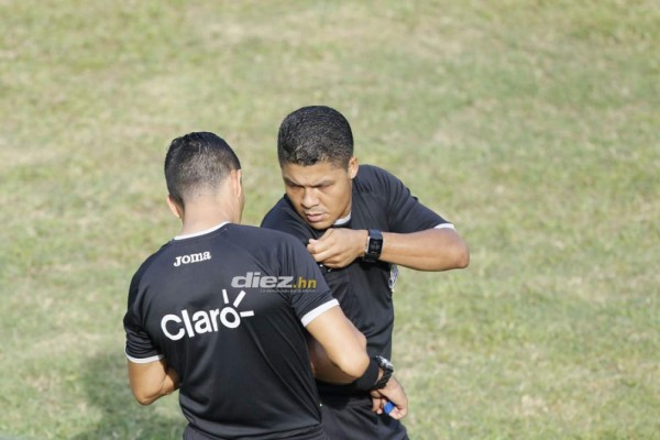 NO VISTE EN TV: Tapadón, vendajes y bronca entre aficionados del Marathón en el Yankel