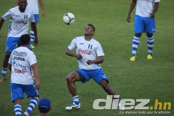 Honduras por fin entrenó completa
