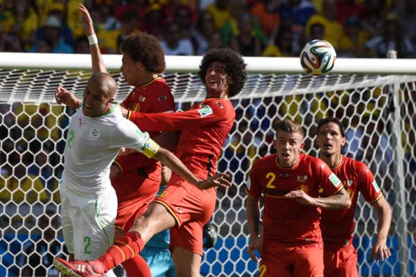 Mundial Brasil 2014: Las mejores imágenes Bélgica Argelia 2-1 .
