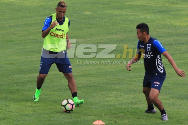 Las imágenes que dejó el primer entreno de Honduras de cara a la Copa Oro