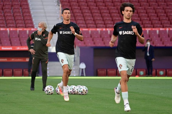 Cristiano Ronaldo se frustra en su regreso a Madrid y empata ante España con Portugal en amistoso