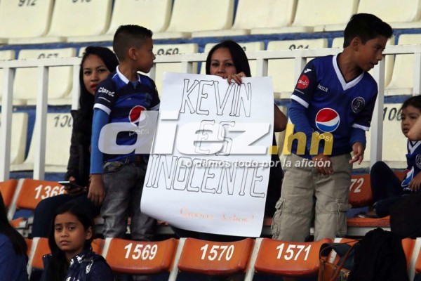 Las imágenes que la televisión no mostró del Motagua-Marathón