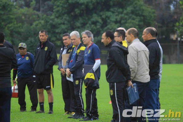 EN FOTOS: Así fue el primer entreno de Carlos Restrepo al mando del Real España