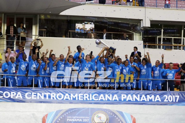 ¡A LO GRANDE! Así celebró Honduras el título de Copa Centroamericana