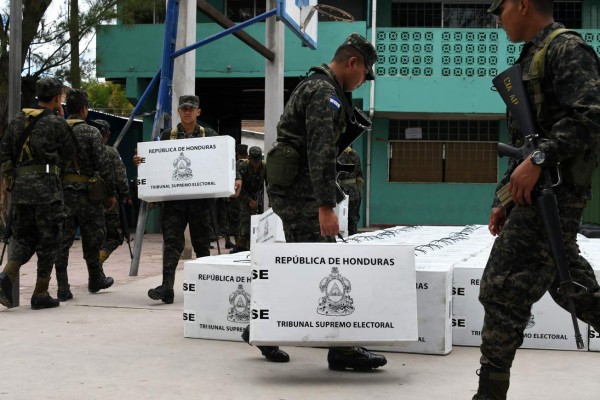 Honduras se encuentra militarizada para desarrollar el proceso electoral