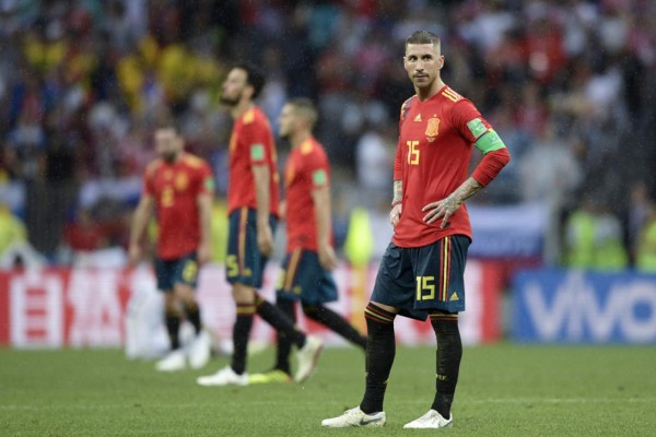 Las desgarradoras fotos de España tras ser eliminado del Mundial de Rusia 2018