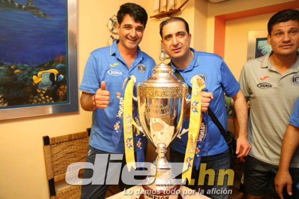 FOTOS: Motagua celebra por todo lo alto su Copa 14