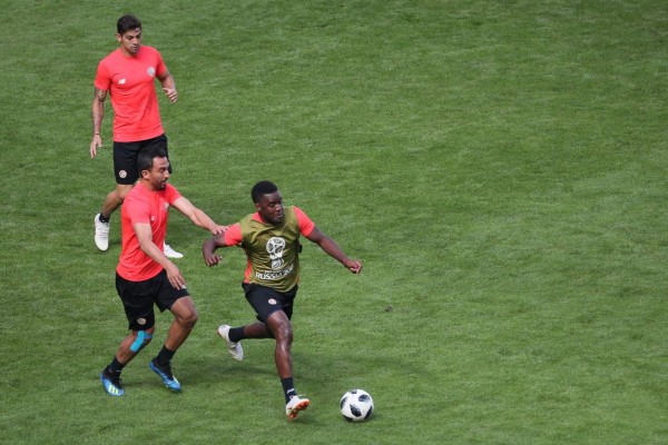 FOTOS: Así fue el entreno de Costa Rica en Samara para el debut en Rusia 2018
