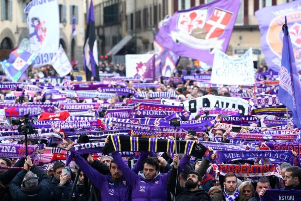 Las tristes imágenes del funeral de Davide Astori
