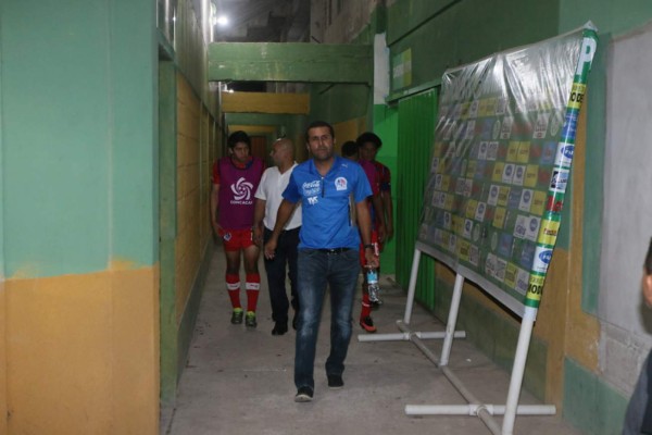 Las imágenes que no se vieron por TV del juego entre Juticalpa y Olimpia