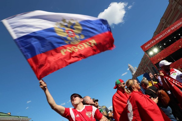 ¡AMBIENTAZO! Así se vive la previa de la inauguración del Mundial de Rusia