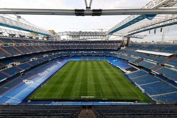 Regresó el fútbol al Santiago Bernabéu 560 días después: Las imágenes del estadio del Real Madrid